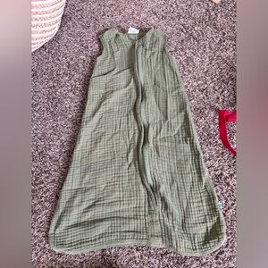 Green Sleeveless Baby Sleep sack Bag